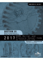 ASME BPVC-III NE; 2017 Section III-Rules for Construction of Nuclear Facility Components-Division 1-Subsection NE-Class MC Components